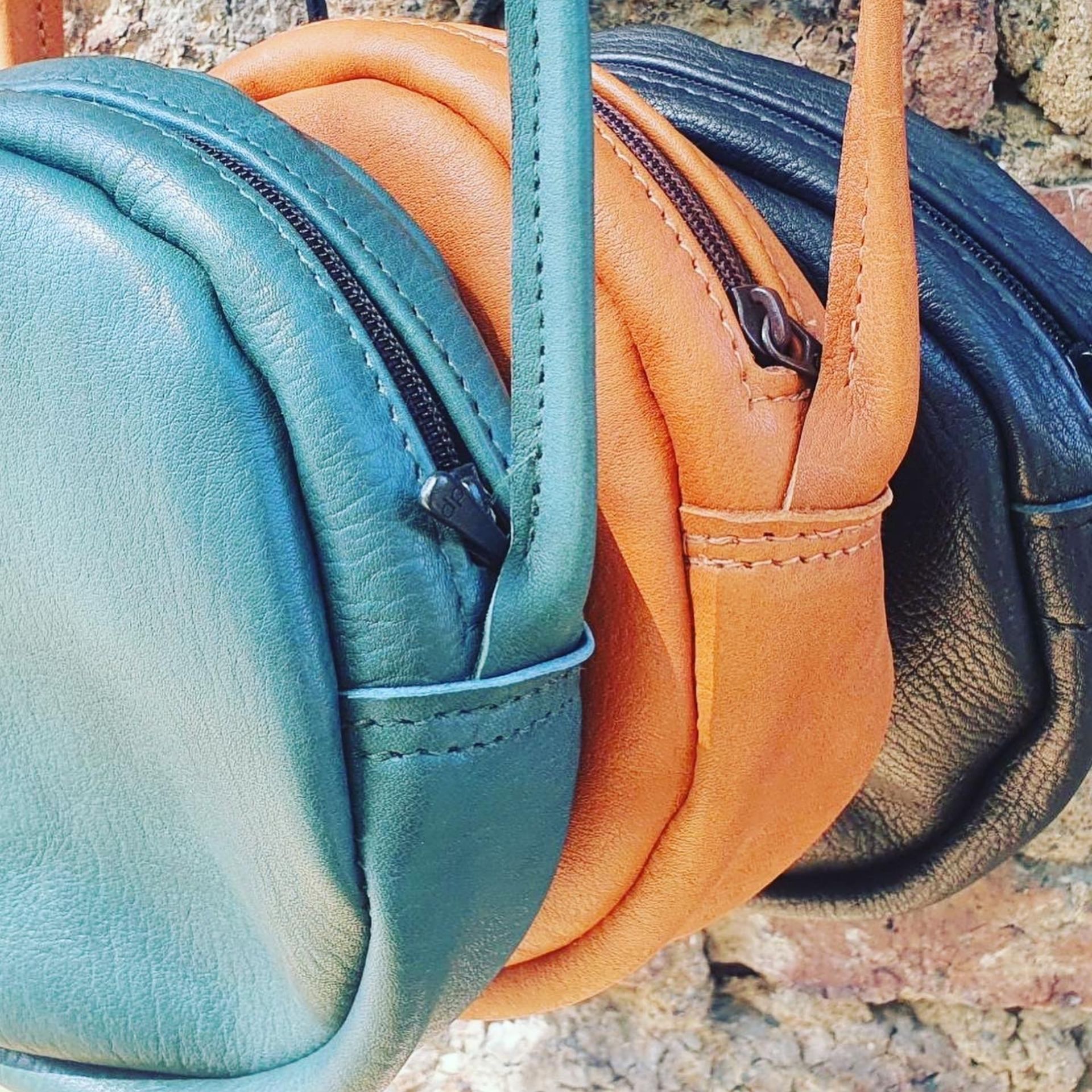 Kleine Runde Tasche