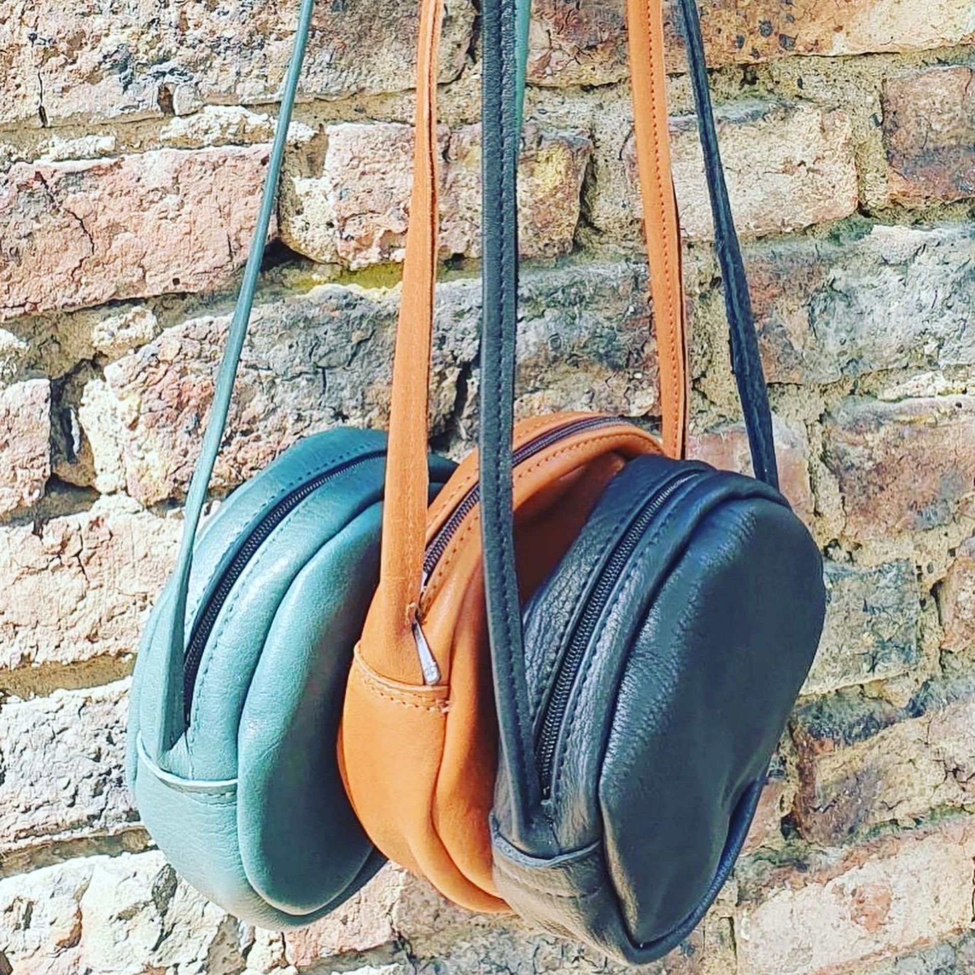 Kleine Runde Tasche